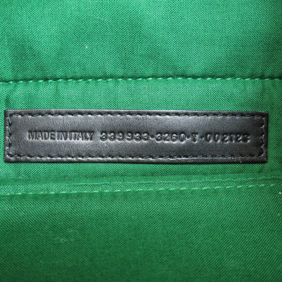 BALENCIAGA Navy Cabas S Handbag Wool 339933 - Picture 7 of 11